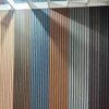 Wood panel wpc marble exterior floor ceilina foshan door circular wall panel wpc half circle panel