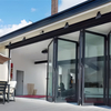 Powder Coated Folding windows Mosquito Nets for Balcony Electric Vertical Balcony Folding Window